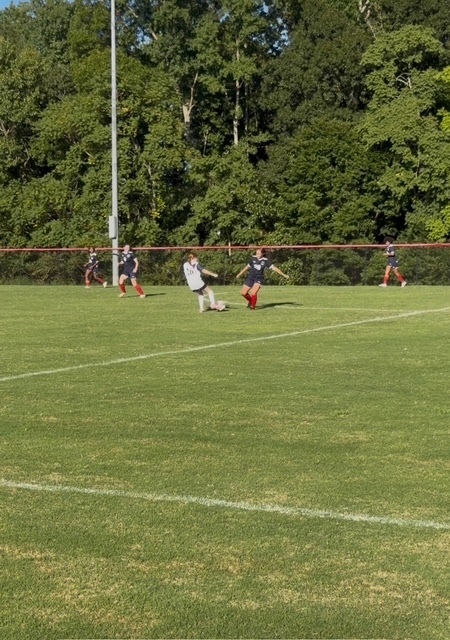 Action photos from girls soccer