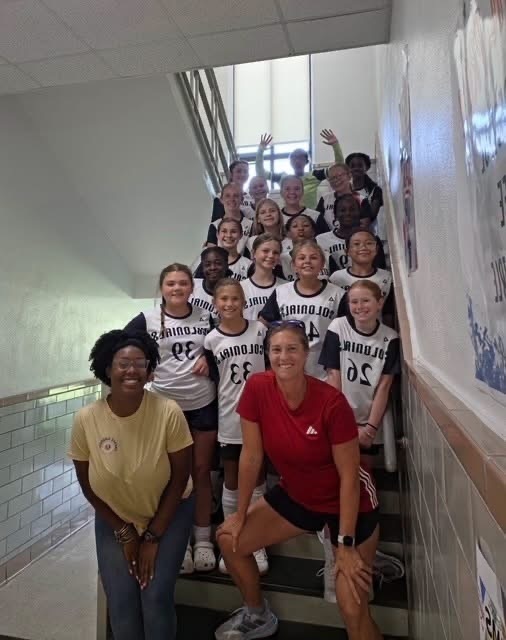 Middle School Field Hockey Team Group Pic