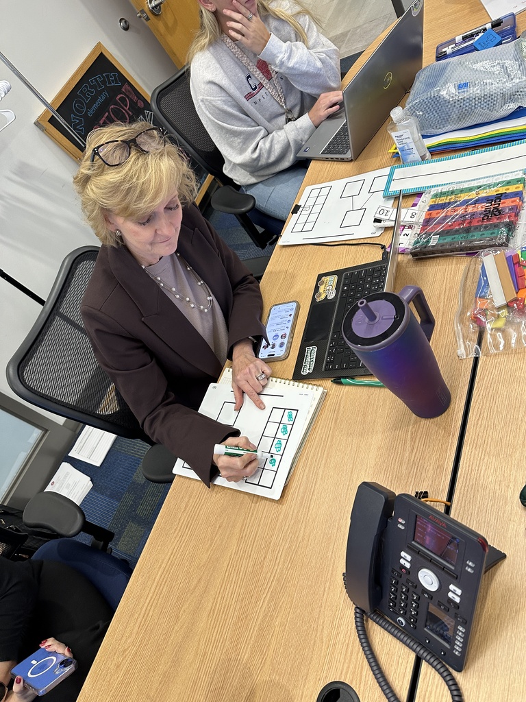 teachers engaging in Math manipulative learning