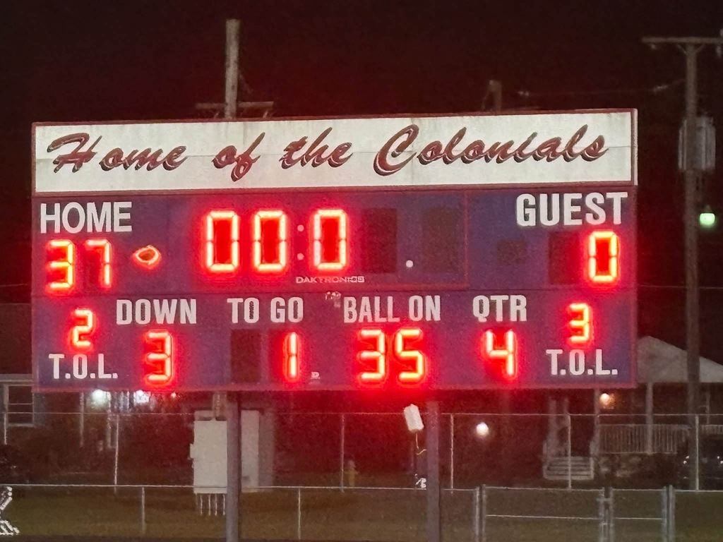 Football final score
