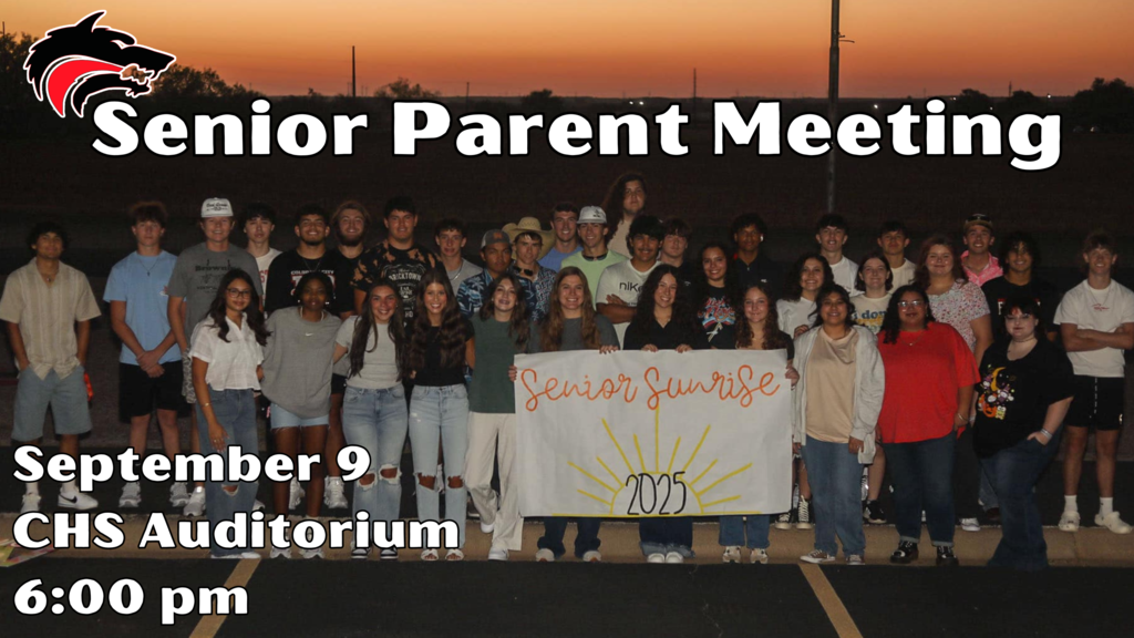 Senior Parent Meeting