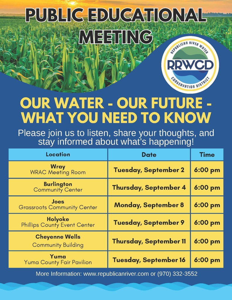 Public Educational Meeting Flyer