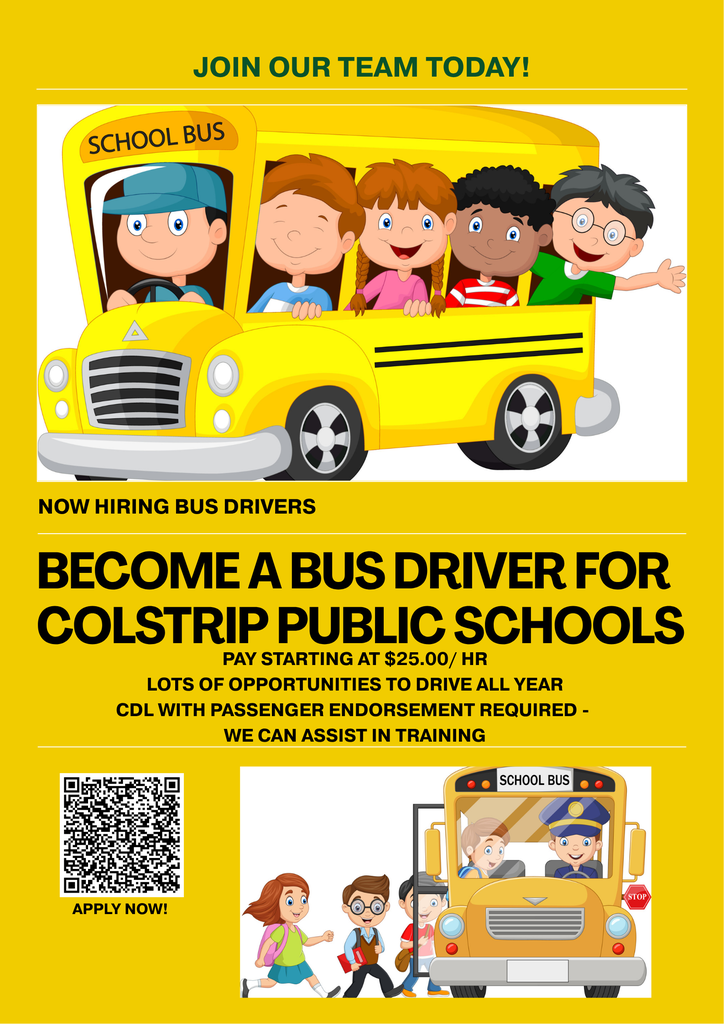 Become a Bus Driver for Colstrip