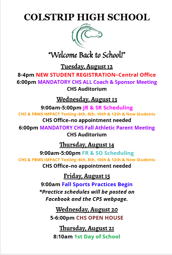 CHS Postcard