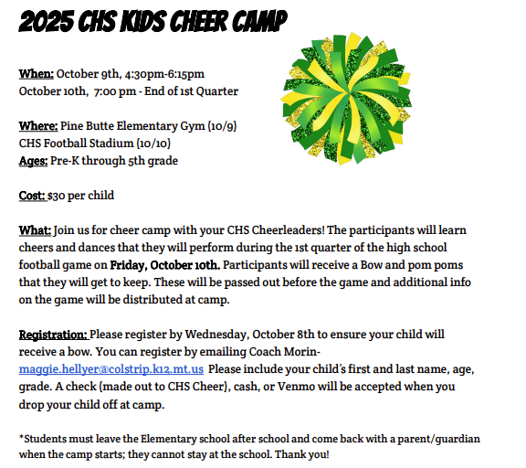 Cheer camp