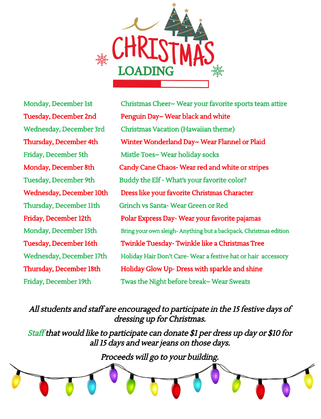 15 days of Christmas