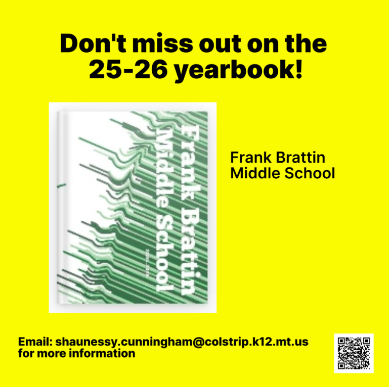 FBMS Yearbooks Are On Sale!!!
