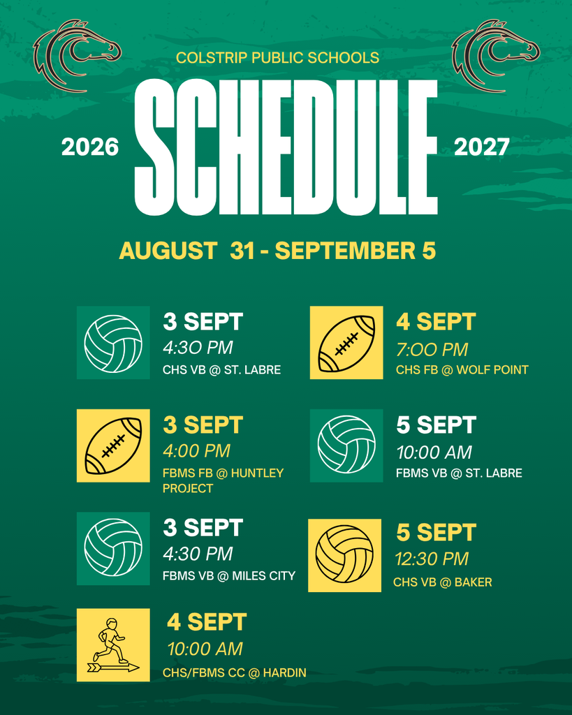 Weekly Schedule