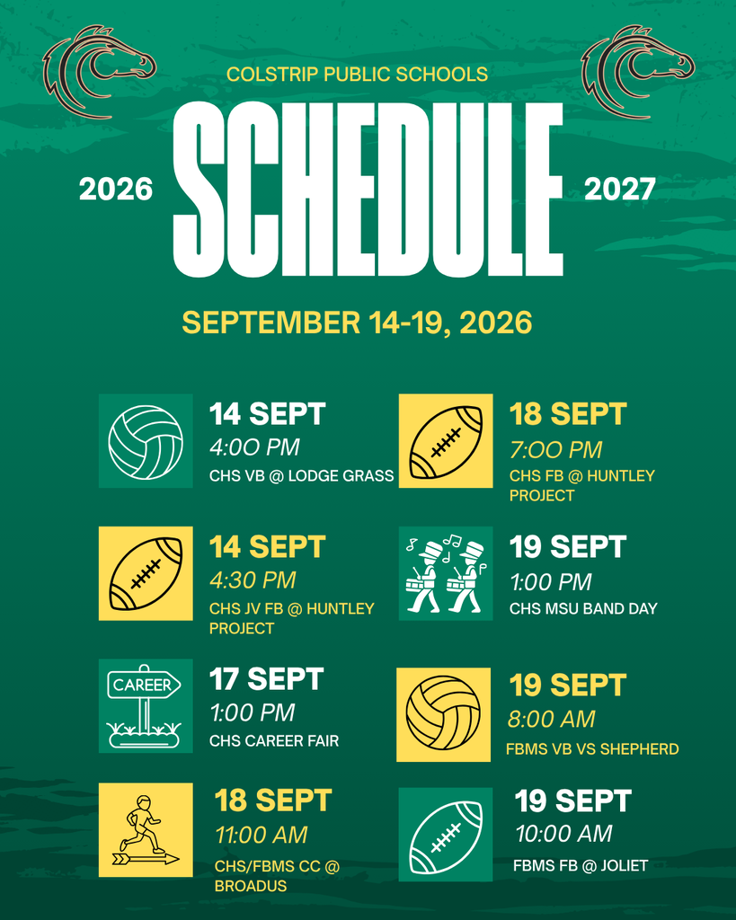 Weekly Schedule
