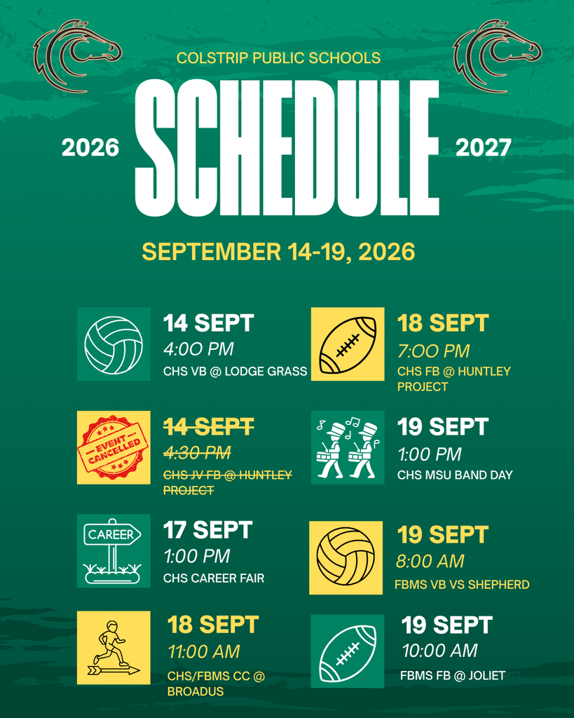 Weekly Schedule
