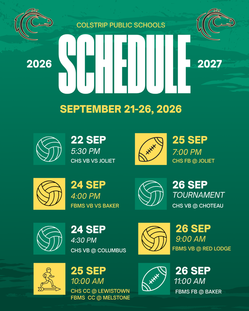 Weekly Schedule