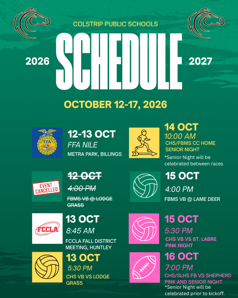 Weekly Schedule