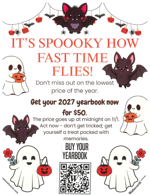 Yearbook flyer