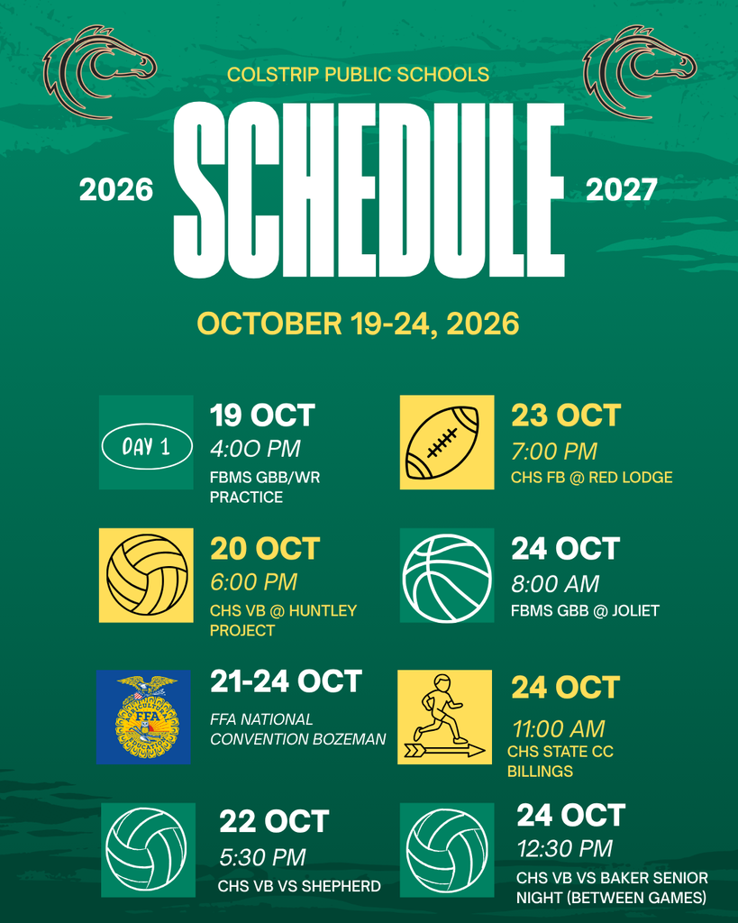 Weekly Schedule