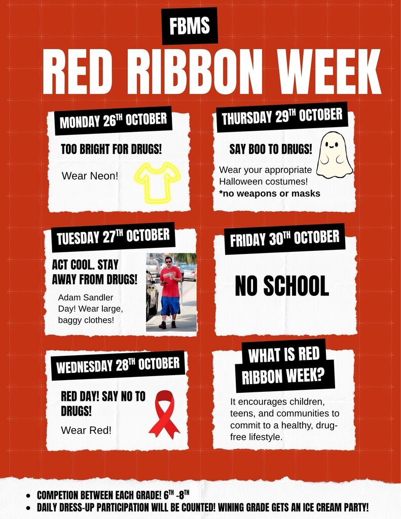 FBMS RRW dress up days