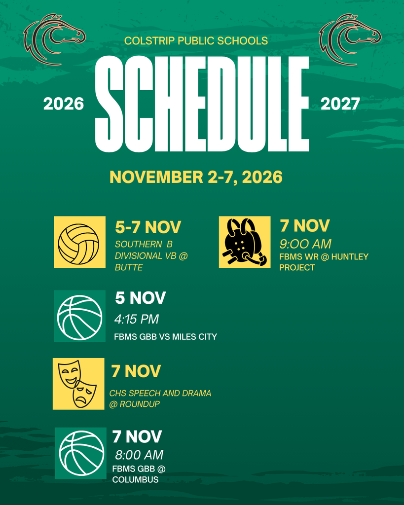 Weekly Schedule