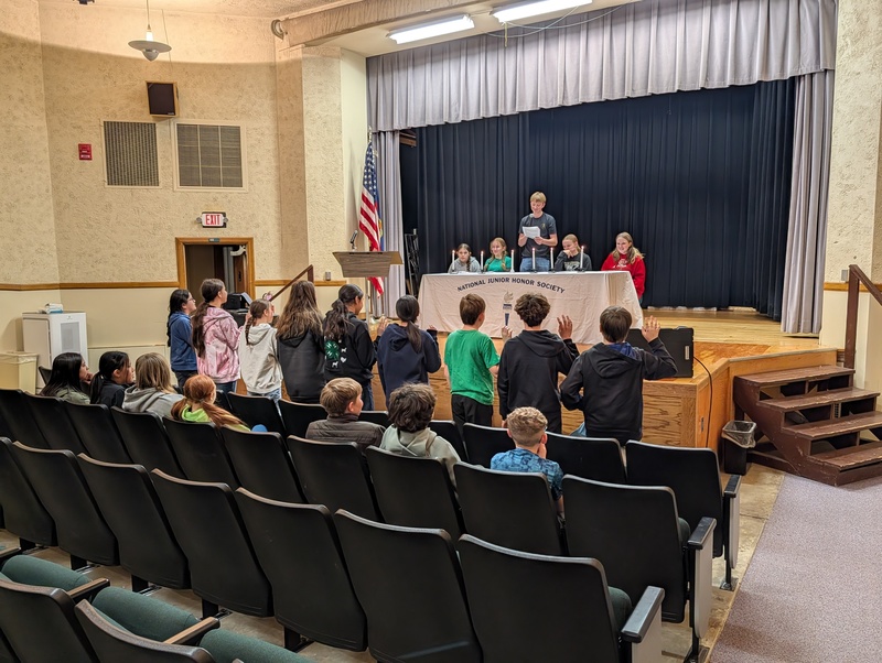 NJHS Inducts New Members