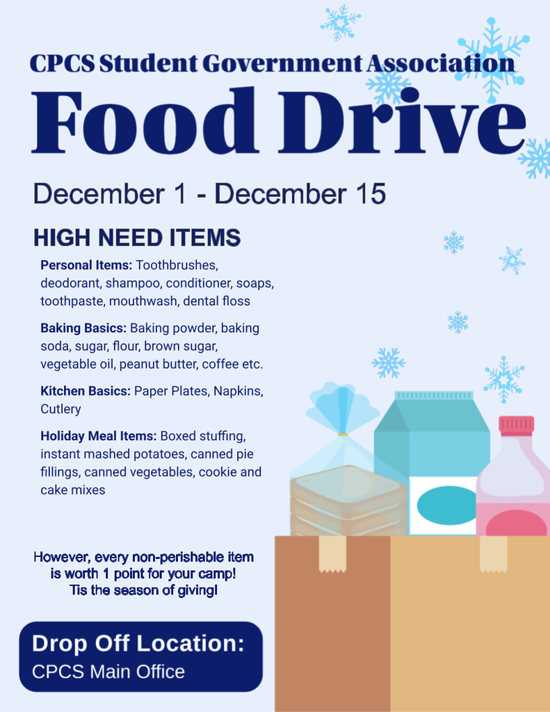 SGA Food Drive