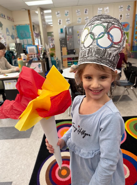 Math Olympic ceremony torches