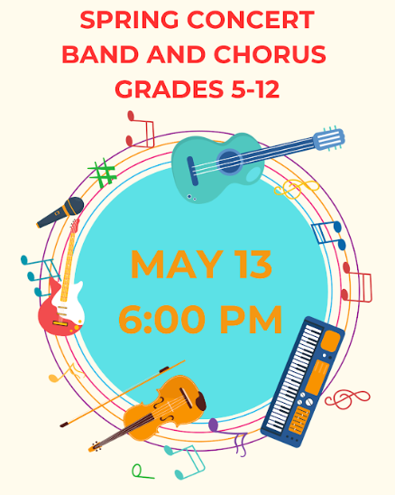 Spring Concert Band and Chorus!