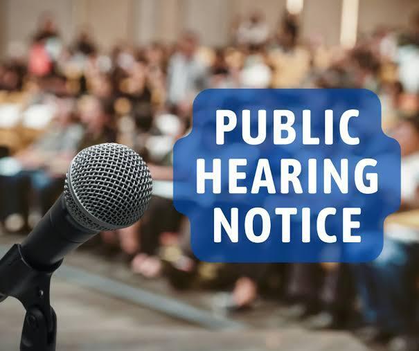 Public Hearing