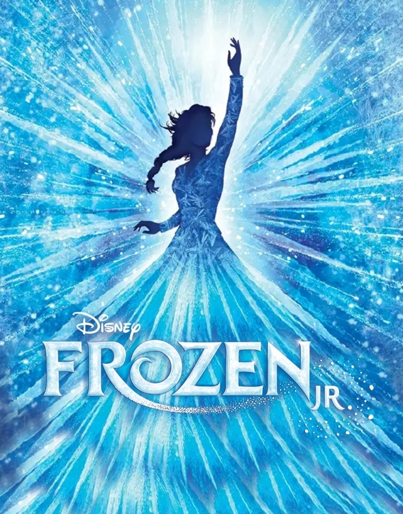 An image of Disney's Frozen Jr. featuring Elsa.