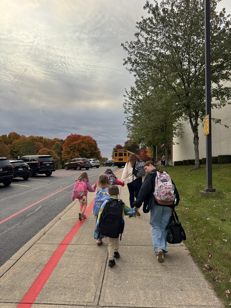 Students Walking To School!