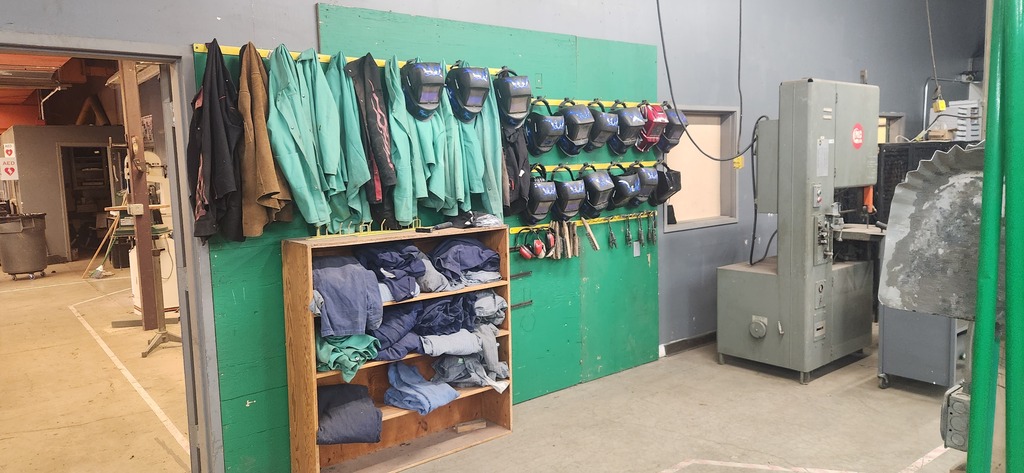 New welding shop