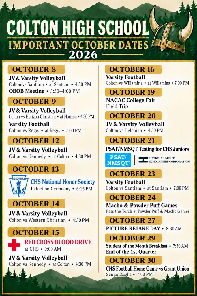 October Dates