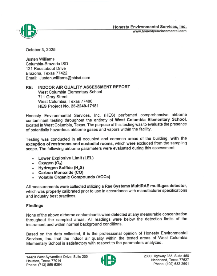Air Quality Assessment pg 1