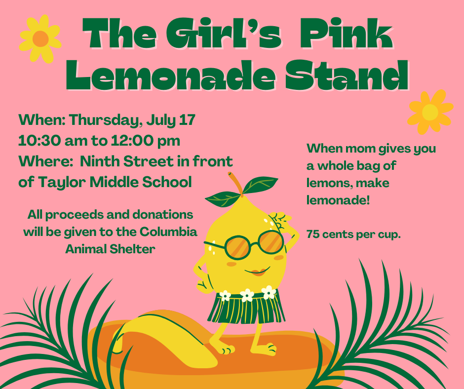 girls' lemonade stand