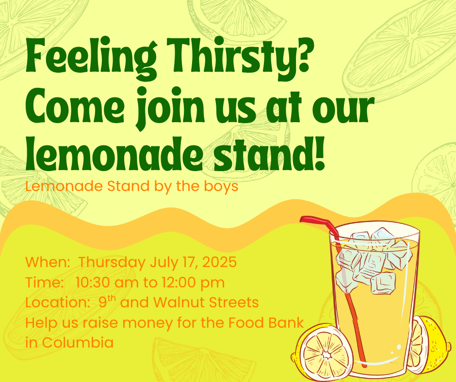 Boys' lemonade stand