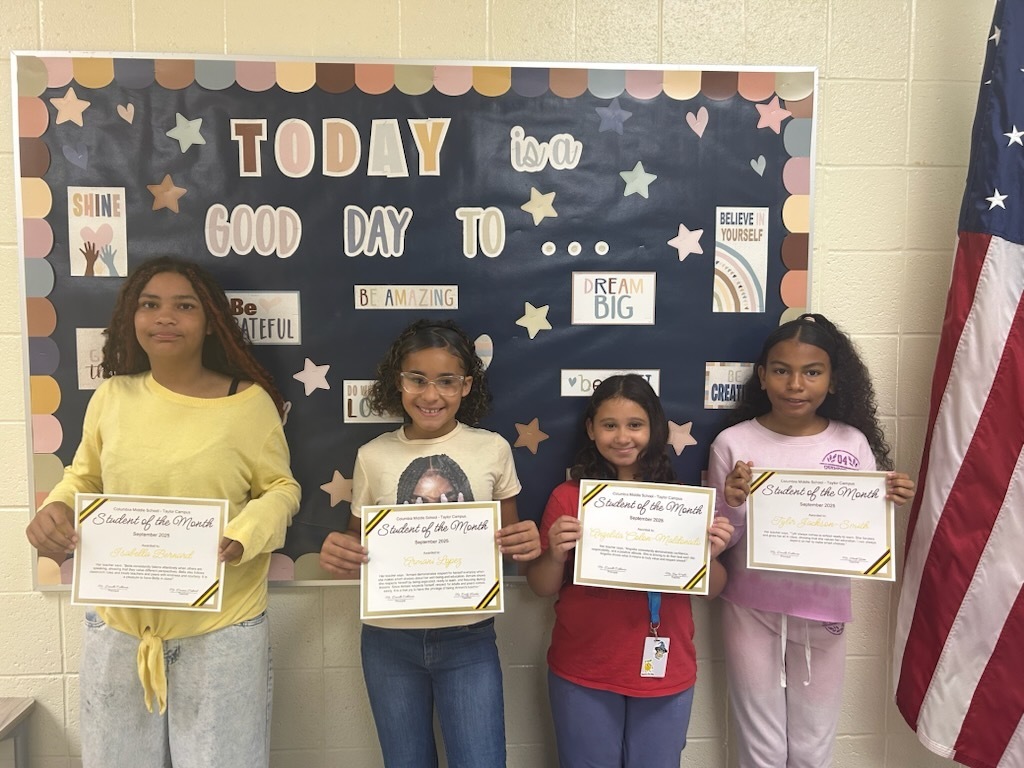 September Students of the Month