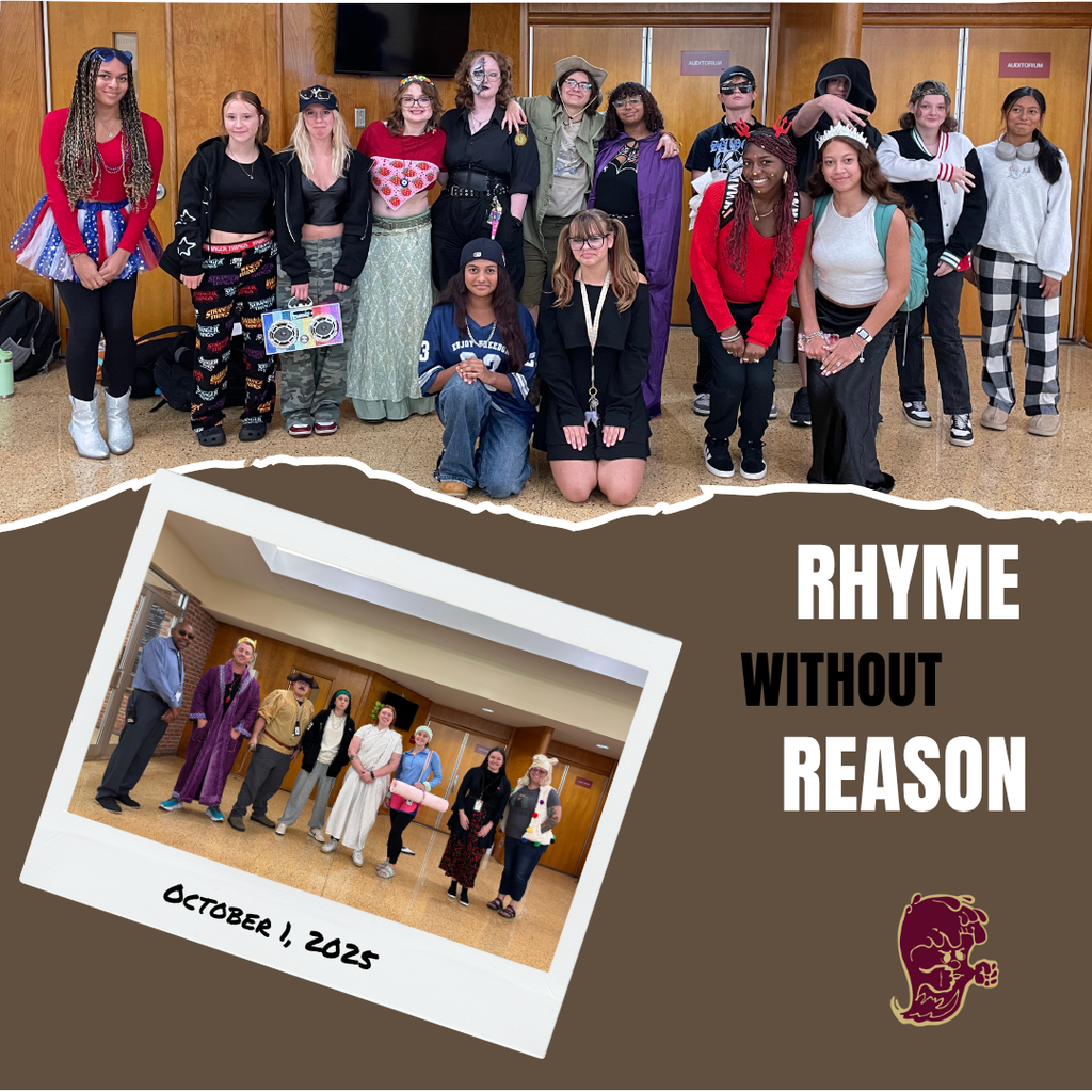Students and staff celebrate HOCO spirit week with Rhyme without Reason