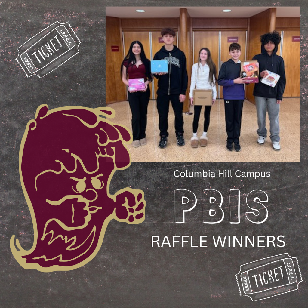 Hill Campus PBIS Raffle Winners