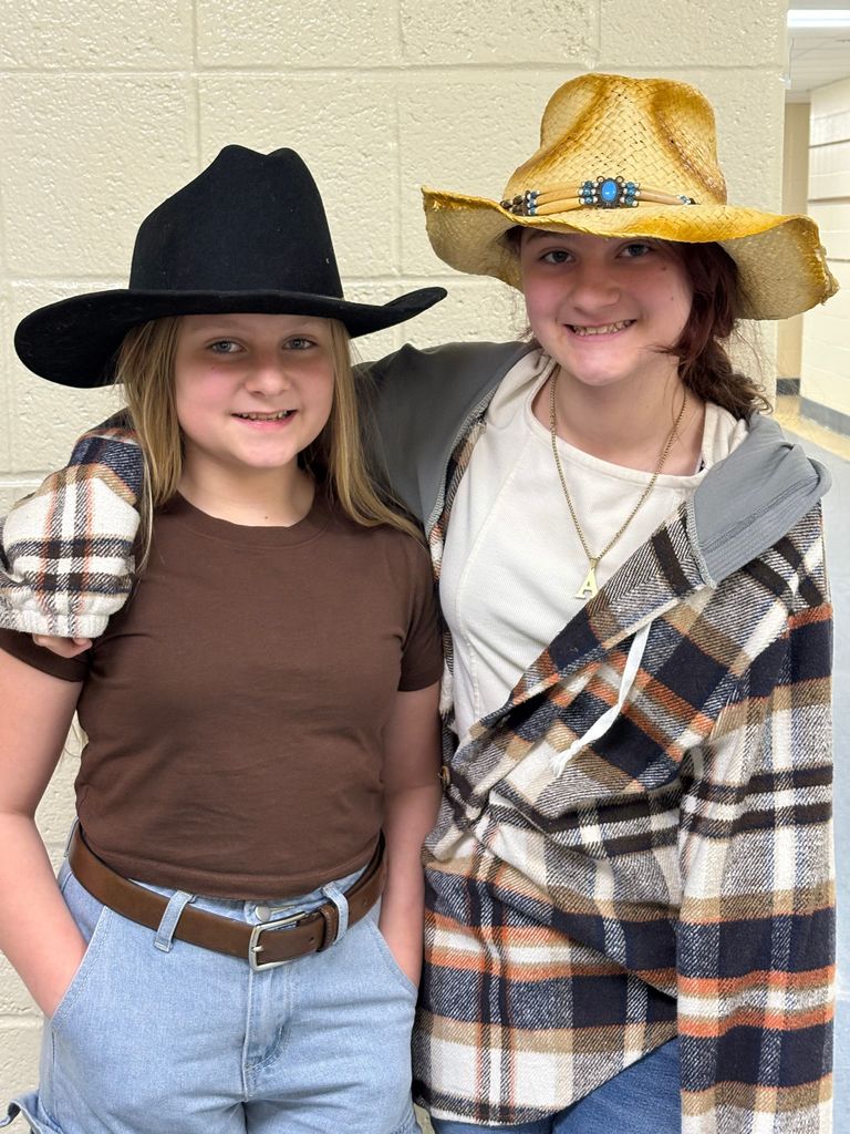 girls in western gear