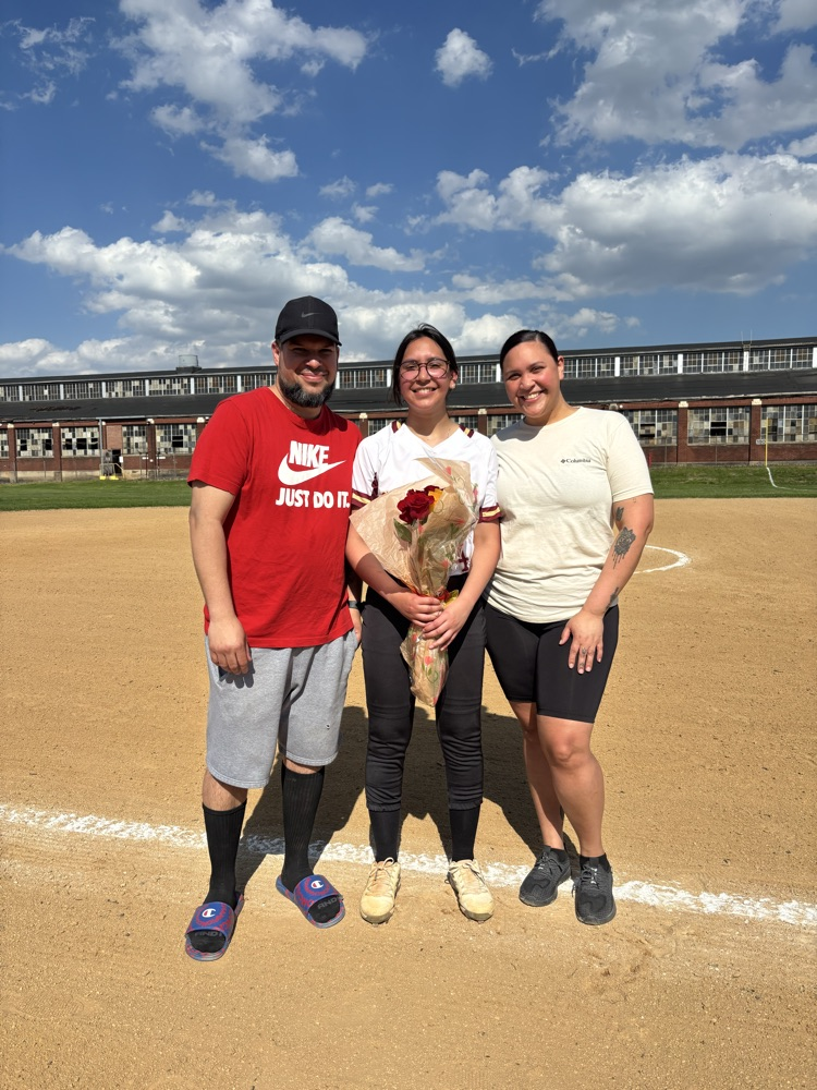 senior player and their parents