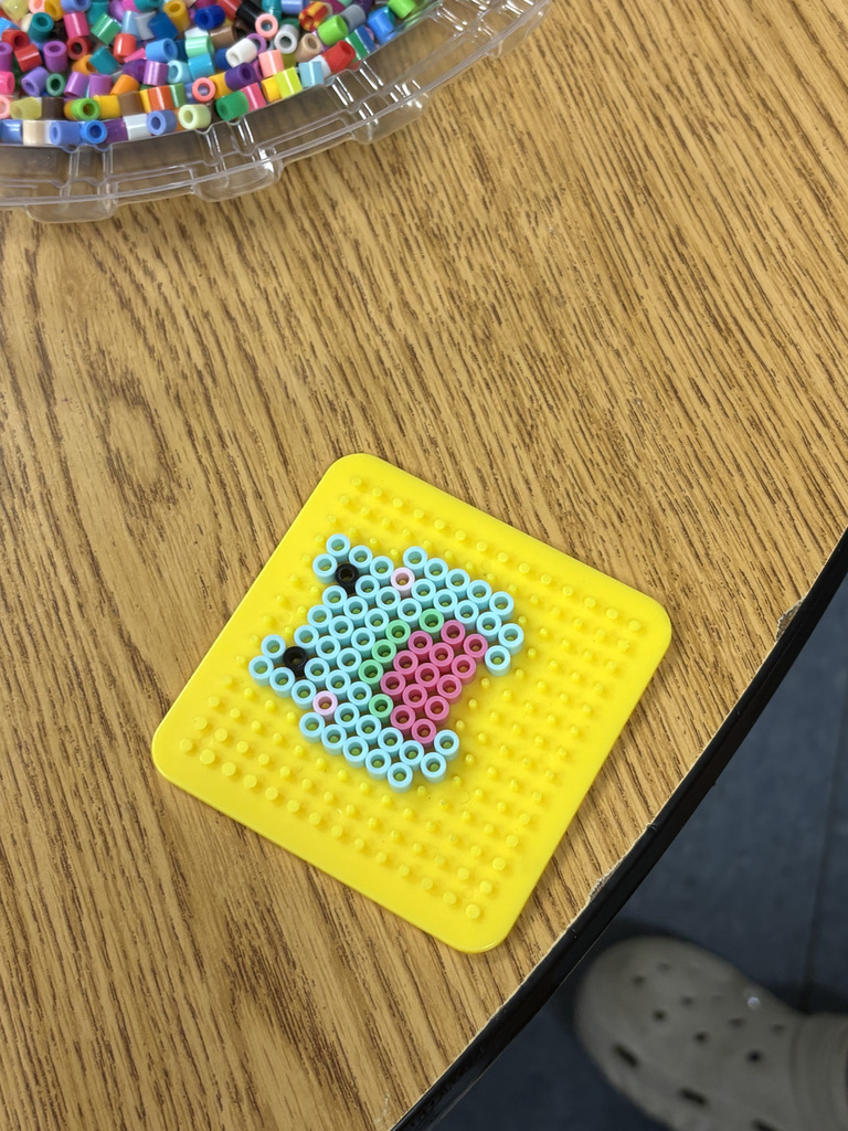 beaded frog 