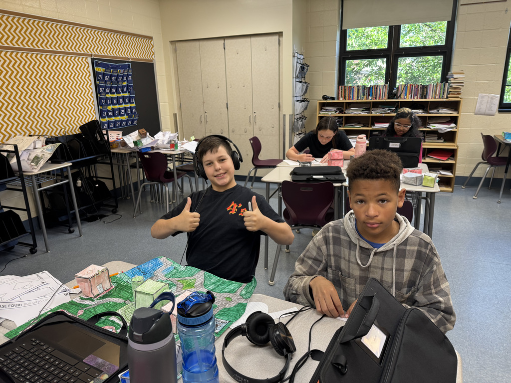students working on geocity