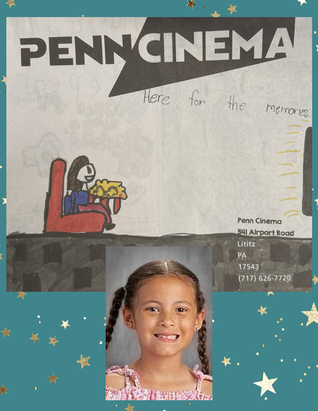 Recognizing a student for creating an ad for PENN CINEMA