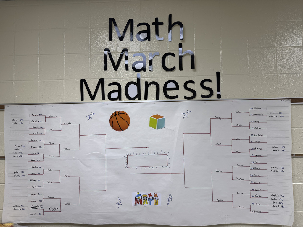 Math march madness sign