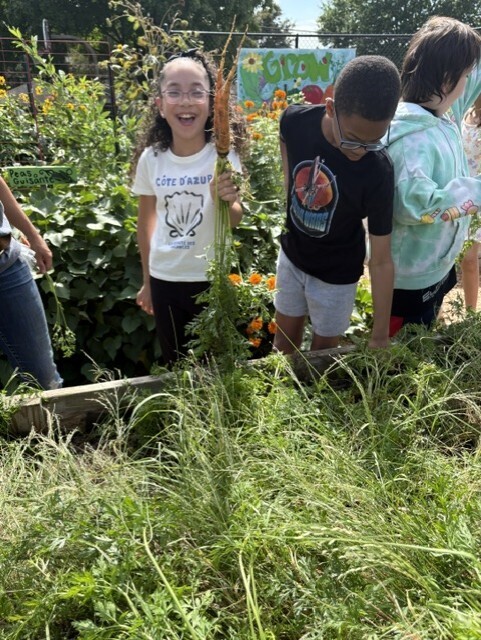 kids in the garden