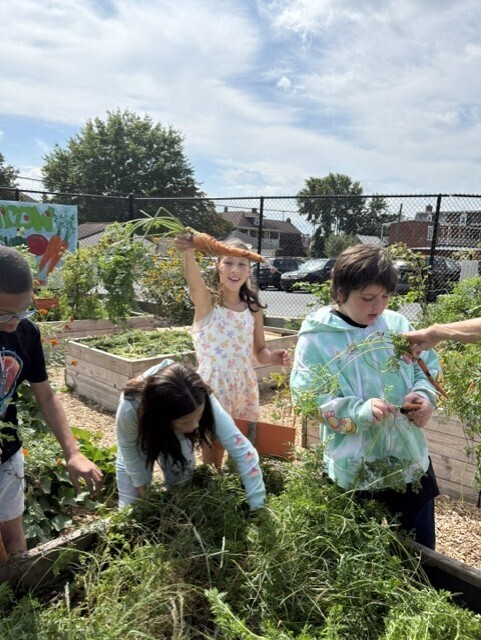 kids in the garden