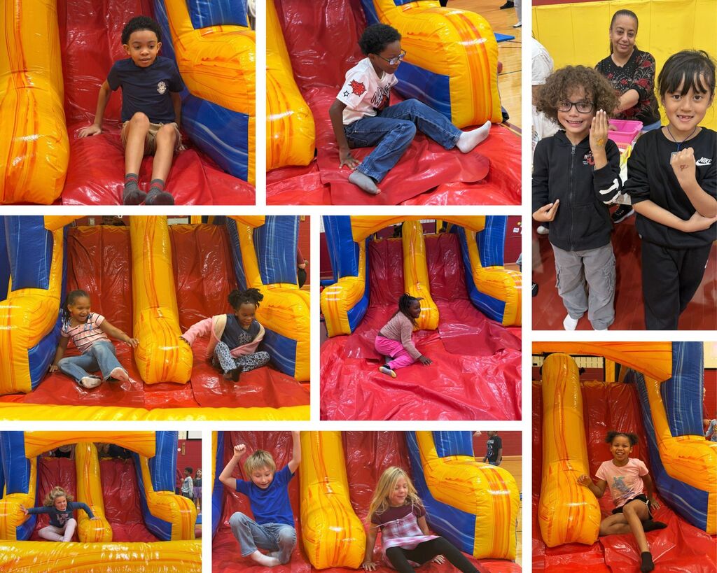 Park students bounced into the weekend with an exciting PBIS Bounce House Celebration on Friday! This special event recognized students for demonstrating our school-wide PBIS expectations through positive behavior, responsibility, and respect. The laughter, smiles, and endless energy made it a memorable celebration and a great reminder that positive choices lead to fun rewards! We are Park Proud!