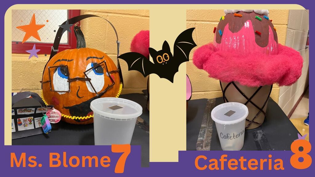 Our Student Ambassadors sponsored a Pumpkin Decorating Contest, and the creativity was incredible! From silly and spooky to colorful and creative, our classrooms did an amazing job bringing their pumpkins to life. 🎃  All money collected through voting will be donated to the CBSD food pantry to support our community! A big thank you to our Student Ambassadors for organizing such a fun fall activity and to everyone who participated! 