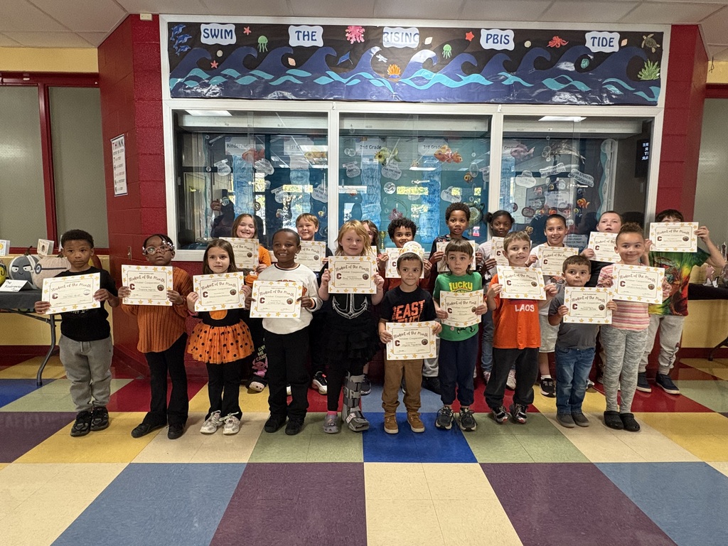 Congratulations to our Star Students for the final week of October! These students were nominated by their teachers for showing the character trait of Cooperation! ⭐