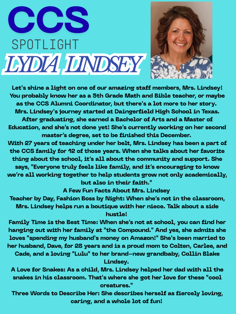 teacher spotlight info