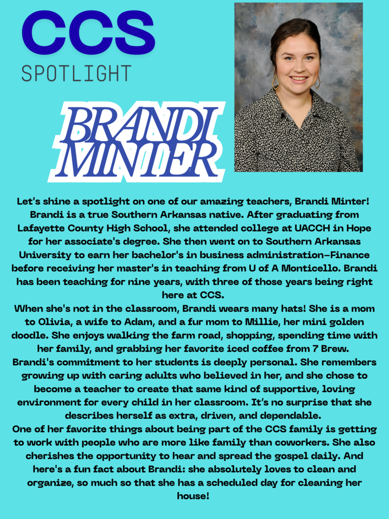teacher spotlight info