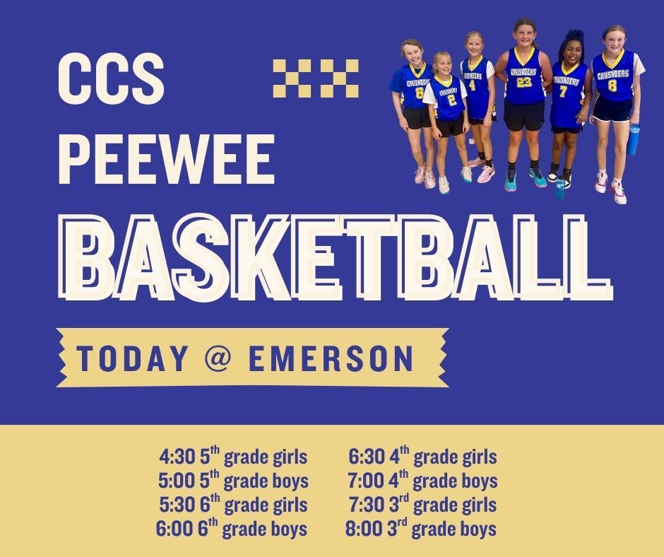 Pee Wee basketball today!
