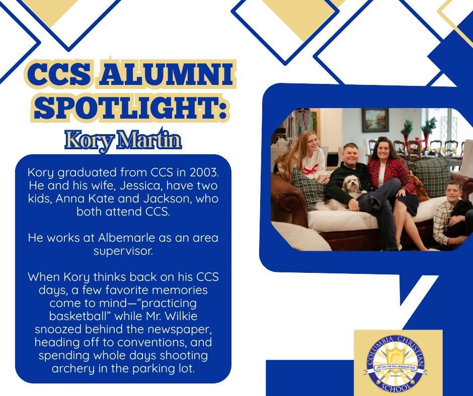 CCS Alumni Spotlight:  Kory Martin